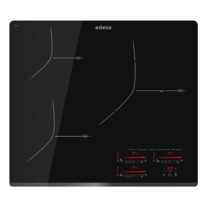 Placa EDESA EIMS 6330 B, 60 cm. Negro, Inducción. Ref. 922272043.