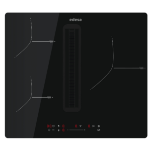 Placa inducción con extracción EDESA EIS-6321 DD R, 60 cm,Clase A+, Negro, Inducción Ref. 922272093