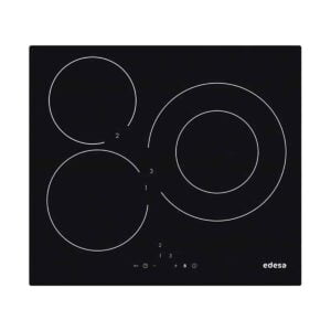 Placa EDESA  EIT6328R, 60 cm, Negro, Inducción