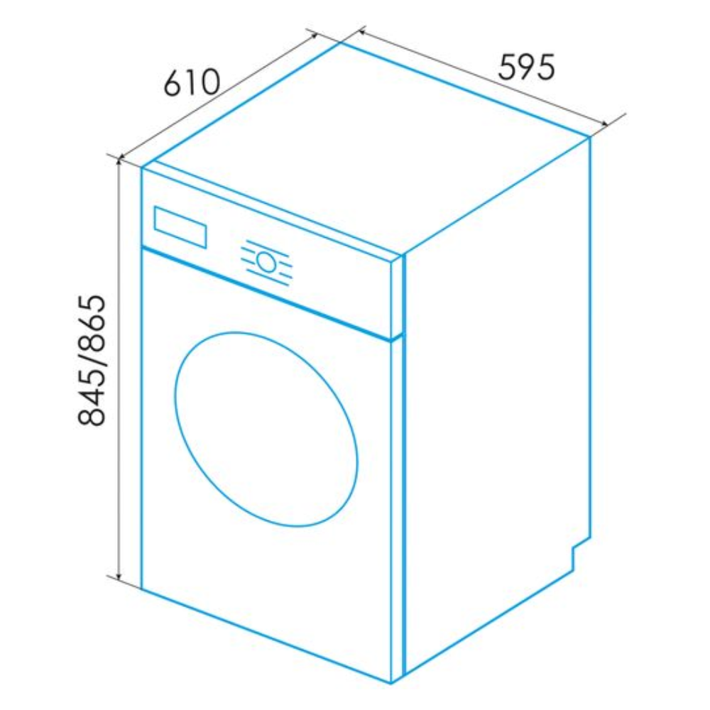 Lavadora Edesa, EWF-11400 WH, 1400 r.p.m. ,Clase A, Blanco, 11 Kg, 18 Programas. Función vapor. Ref. 925270584. - Imagen 2