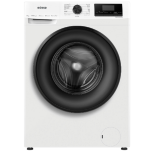 Lavadora Edesa, EWF-8402 WH, 1400 r.p.m. ,Clase A, Blanco, 8 Kg, 17 Programas,  Lavado con vapor, Ref. 925270571