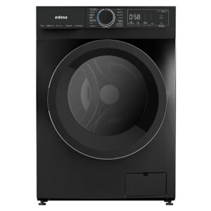 Lavadora Edesa, EWF-9400 MTBK, Clase A. 1400 r.p.m. ,Negro Mate, 9 Kg, 18 Programas.