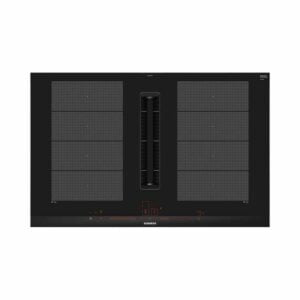 Placa SIEMENS EX875LX67E, 70 cm, Negro, Con Extractor, Inducción, Clase B.