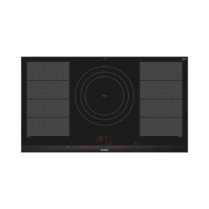 Placa SIEMENS EX975LVV1E, 90 cm, Negro, Inducción, Home Connect.