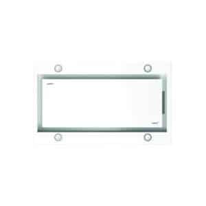 Campana Cata Isla Sirin 1000 WH, 100 cm, Metal Blanco, Clase A, de Techo, COD: 02111001
