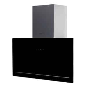 Campana CATA GOYA 90 BK CATA&ROCA, 90 cm, Cristal Negro, Clase A+++ Decorativa, 825m3/h, Ref. 02129404.