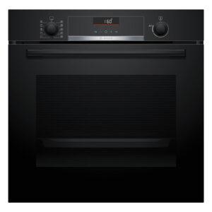 Horno Bosch HBG536EB3, Serie 6, 60 x 60 cm, Negro, Asistente de limpieza con agua, Clase A+, 71 l.