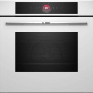 Horno BOSCH  HBG7741W1 Serie 8,  60 x 60 cm, blanco, Pirolítico, limpieza con agua, Clase A+, 71 l.