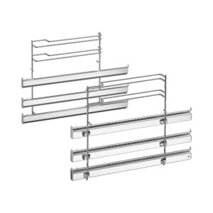 BOSCH HEZ638D30 Full extension rails, 3-level, Acero inoxidable - Accesorios BOSCH