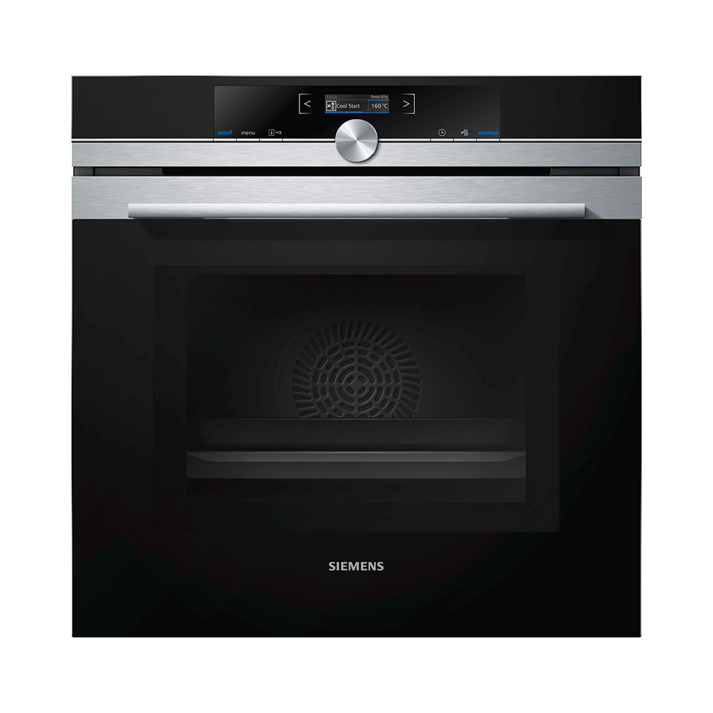 iQ700, Horno con microondas SIEMENS HM633GBS1, Acero inoxidable