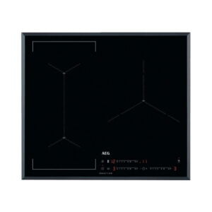Placa AEG IAE63421CB, 60 cm, Negro, Inducción