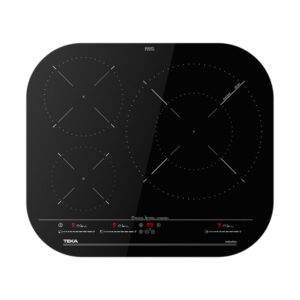 Placa de inducción TEKA IKC 63320 MSP BK , 3 zonas de cocción, 60cm. Ref.112510042.