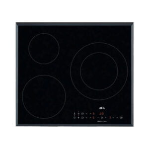 Placa AEG ILB63306FB, 60 cm, Negro, Inducción