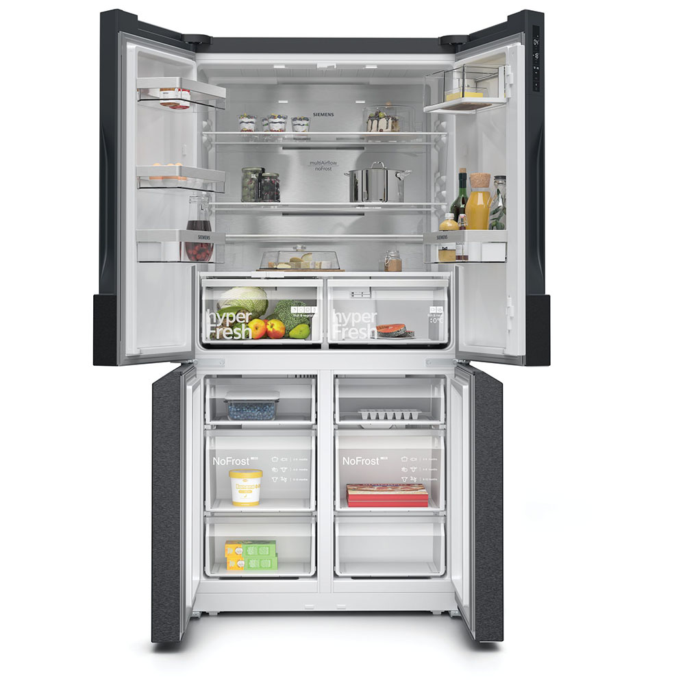 Frigorífico SIEMENS KF96NAXEA, Clase E, BlackInox - Imagen 2