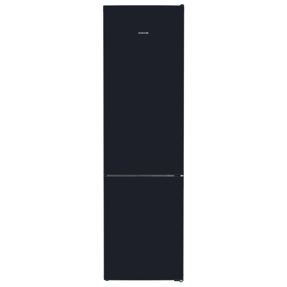 Frigorífico SIEMENS KG39NSBBF, Clase B, Negro, Cristal Negro Mate Satinado, 203x70 cm.