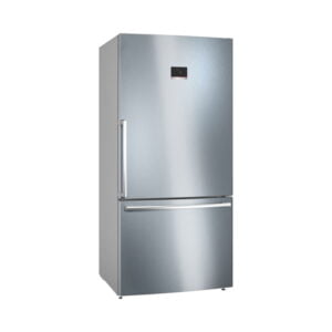 Frigorífico BOSCH KGB86XIEP, Clase E, Acero Inox. Antihuellas, 186x86 cm, Combi