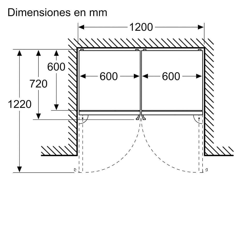 KGN36VIBT_0003_19657768_KGN36_39 topview side-by-side placement_es-ES