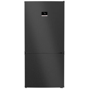 Frigorífico Americano Bosch KGP86AXB0N, Clase B, Acero Negro Antihuellas, 186 x 86, XXL.