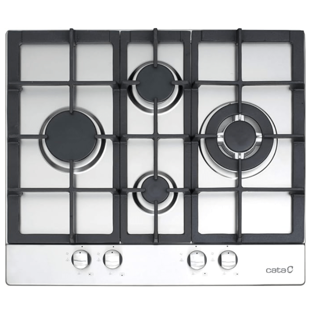 Placa de gas CATA LGD631X , Inox, 68 cm, Cod. 08066002