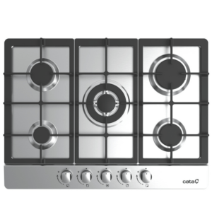 Placa de gas CATA LGI 7041 X, Inox, 68 cm, Cod. 08045305