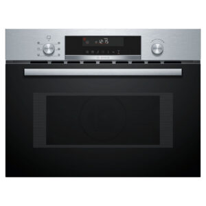 Horno compacto con microondas Bosch CMA585GS1, Serie 6, 60 cm x 45cm, Acero Inox., 44 l.