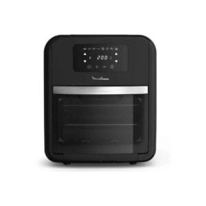 Freidora de aire MOULINEX AL5018 C/P, Freidora y Horno 2 en 1, 1400 W, 11 L, Negro