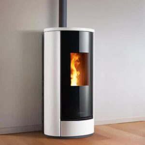 Estufa Pellets Piazzetta P230T frontal GLASS