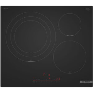 Placa de inducción Bosch PID61AHC1E Zona 32cm Negro Mate.
