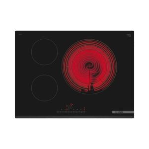 Placa BOSCH PKD731FP8E, 70 cm, Negro, Vitrocerámica, Sin Perfiles