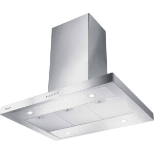 Campana Mepamsa Stilo ,90 cm, Acero inox, Clase B, Isla.