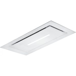 Campana MEPAMSA CIELO SLIM 120 Cristal Blanco, Clase A+, de Techo