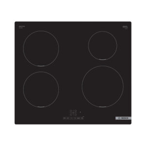 Placa de inducción BOSCH PUE611BB5E Serie 4, 60 cm, negro, sin perfiles