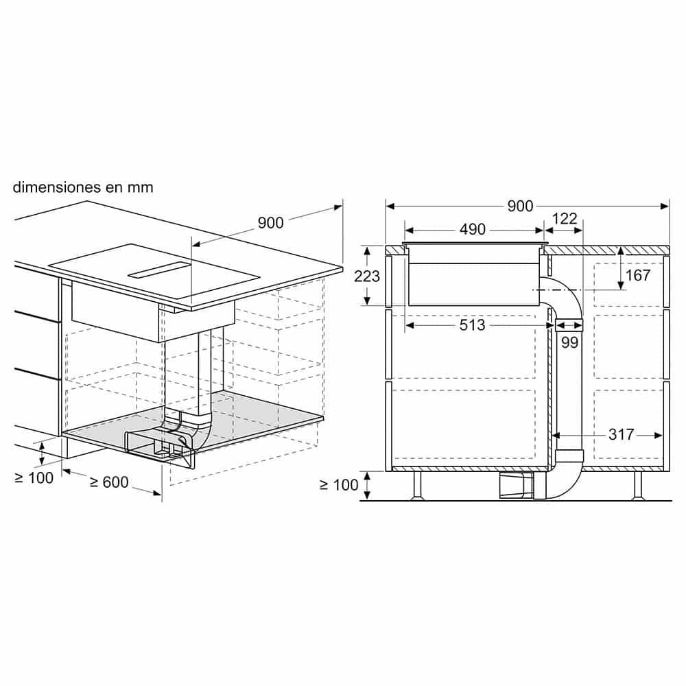 PVS611B16E_0012_17721134_Exhaust_installation_-_scenario_6_-_top_mounted_es-ES