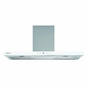 Campana EDESA ECB-97220 GWH, 90 cm, Acero Inox, Clase A++, Decorativa Ref: 932271958