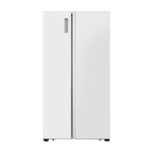 Frigorífico HISENSE RS677N4BWE, Clase E, Blanco, 178x91x65cm, Display, Americano