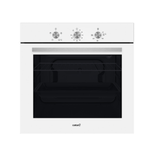 Horno CATA SES 6204 WH, 60 cm, Blanco, Clase A, Estático, Limpieza Aquasmart, 66 l. Ref. 07044105.