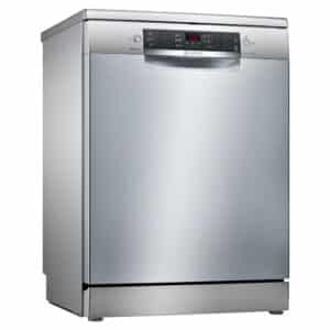 Lavavajillas Bosch SMS46KI01E, 60 cm, Clase E, 3ª Bandeja VarioDrawer, Acero antihuellas, 13 Servicios.