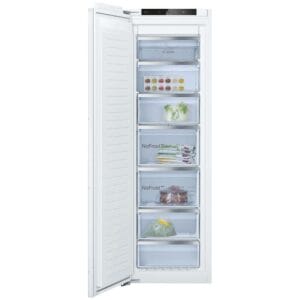 Congelador Integrable Bosch GIN81ACE0, Clase E, 177.2 x 55.8 cm, Sistema de integración de puerta fija