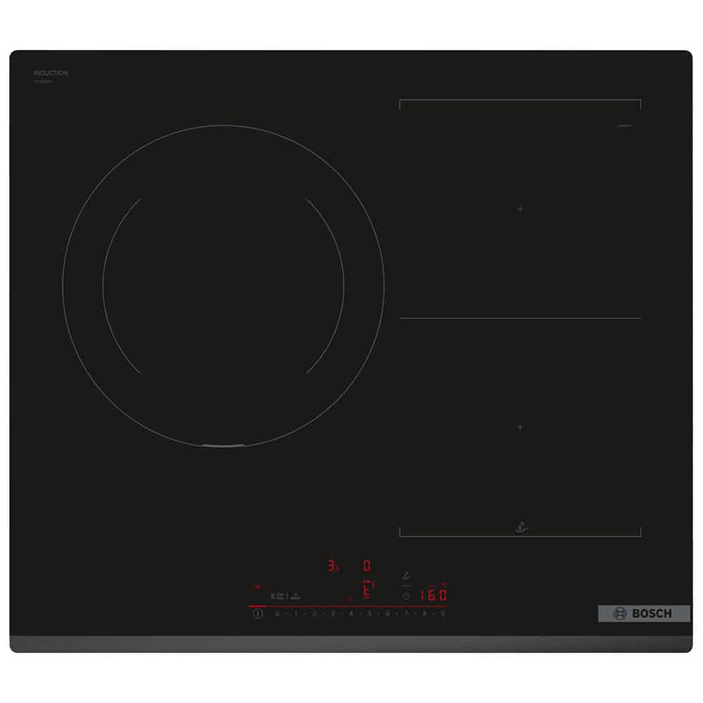 Serie 6, Placa de inducción, 60 cm, Negro, sin perfiles PVJ631HC1E_0007_23450130_PVJ631HC1E_STP_def