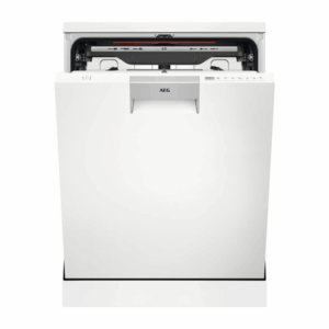 Lavavajillas AEG FFB75717PW, Clase B, Blanco, Libre instalación, 14 Servicios, 9 Programas, 60 cm.