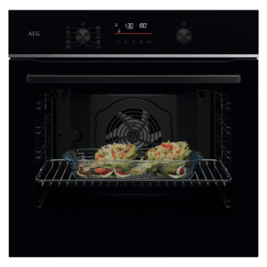 Horno AEG OU5PB41WSB, 60 cm, Negro, Clase A++, 72L. Pirolítico, WiFi.