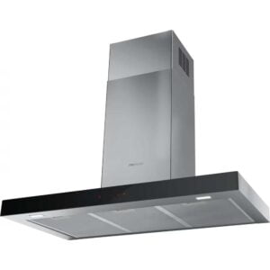 Campana MEPAMSA Stilo Neo, 90 cm, Acero inoxidable / cristal, Clase B, Decorativa