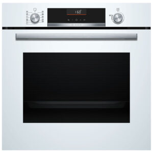 Horno Bosch HBG536EW4, 60 x 60 cm, Blanco, Asistente de limpieza con agua, Clase A+, 71 l.
