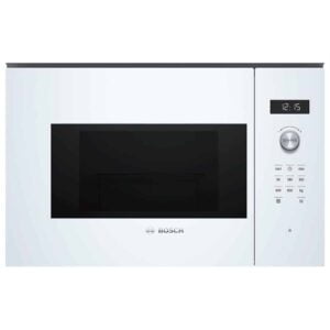 Microondas Integrable Bosch BFL524MW0, Blanco, 38 Cm alto 20 l.