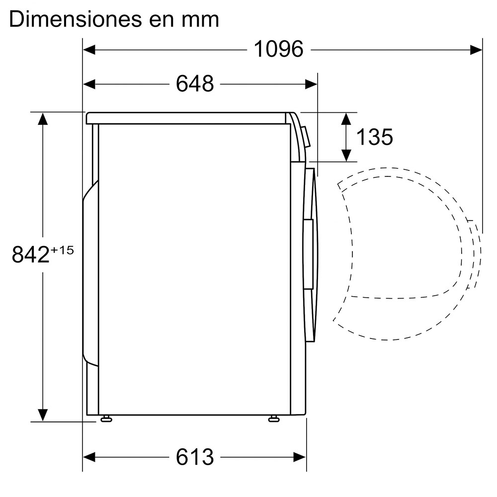 Secadora BALAY 3SB080BE