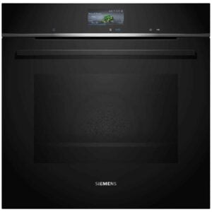 Horno Pirolítico SIEMENS HB776G1B1 60 cm, negro, Clase A+, 71 l.