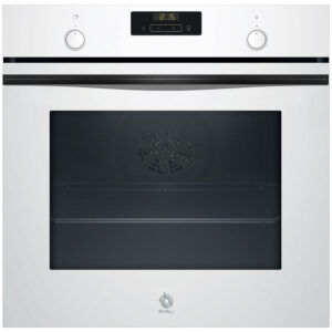 Horno BALAY 3HB5159B4, Cristal blanco, Función Air Fry, 60X60, 71L, Clase A +.