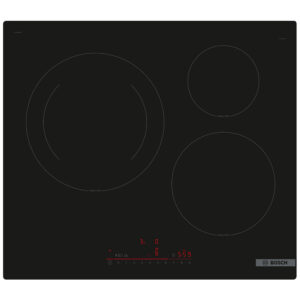 Placa BOSCH PIJ61RHB1E, 60 cm, Negro, Inducción, Sin Perfiles.