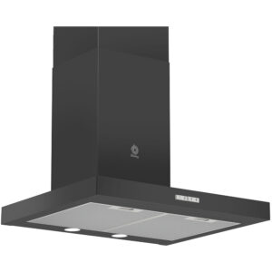 Campana decorativa de pared BALAY 3BC065MN, 60 cm, Negro, 525 m³/h, Clase B.