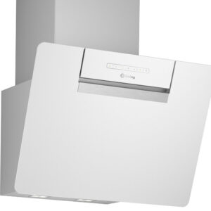 Campana BALAY 3BC567GB, 60 cm, Cristal Blanco, Clase B, Decorativa de pared inclinada